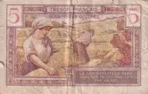 France 5 Francs - T&ecirc;te de femme - 1947 - VF.29.01