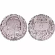 France 5 Francs - Type Bazor - France 1933 (EC)