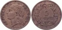 France 5 Francs - Type Lavrillier - France 1938-1939