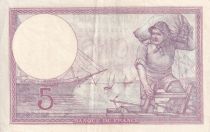 France 5 Francs - Violet - 04-05-1933 - Série L.56935 - F.03.17
