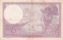 France 5 Francs - Violet - 05-10-1939 - Série T.63715 - F.04.11