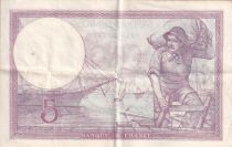 France 5 Francs - Violet - 06-04-1933 - Série B.54279 - F.03.17