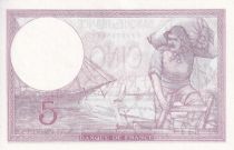 France 5 Francs - Violet - 26-12-1940 - Série O.68003 - F.04.18