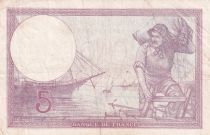 France 5 Francs - Violet - 27-07-1939 - Série A.59425 - F.04.03