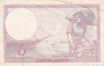 France 5 Francs - Violet - 28-09-1939 - Série N.63300 - F.04.09