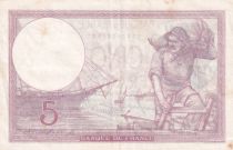 France 5 Francs - Violet - 28-09-1939 - Série O.63620-766 - F.04.10