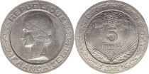 France 5 Francs 1933 - Essai de Vézien, nickel