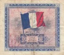 France 5 Francs Allied Military Currency - Flag - 1944 without serial 52603495