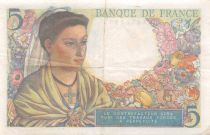 France 5 Francs Berger - 05-04-1945 Série L.140 - TTB