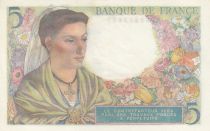 France 5 Francs Berger - 05-08-1943 - Série O.62