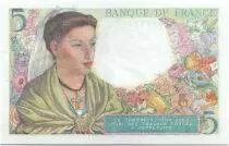 France 5 Francs Berger - 05-08-1943 Série P.64