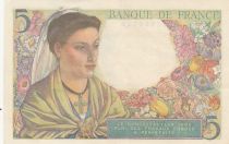 France 5 Francs Berger - 30-10-1947 - Série E.158