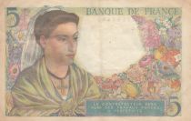France 5 Francs Berger - années 1943 à 1947