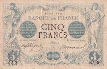 France 5 Francs Black - 06-09-1872 - Serial R.936