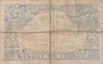 France 5 Francs Blue - 07-12-1915 Serial X.9191