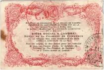 France 5 Francs Cambrai City - 1916