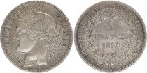 France 5 Francs Ceres - 1850 K Bordeaux - Silver - VF+