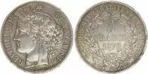 France 5 Francs Céres - III e République 1870 A Paris