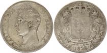France 5 Francs Charles X - 1828 A Paris - Argent