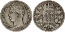 France 5 Francs Charles X - 1828 W Lille - Argent