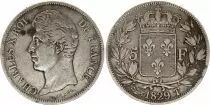France 5 Francs Charles X - 1829 T Nantes - Argent