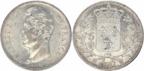 France 5 Francs Charles X - 2nd type - 1827 W Lille