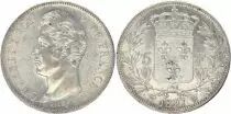France 5 Francs Charles X - Type 2 - 1827 W Lille
