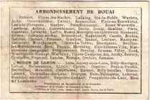 France 5 Francs Douai Commune - 1916