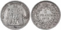 France 5 Francs France Hercule - III e République 1873 K Bordeaux
