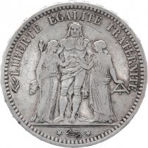 France 5 Francs Hercule - III e République 1873 K Bordeaux