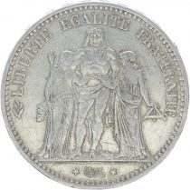 France 5 Francs Hercule - III e République 1874 K Bordeaux