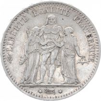 France 5 Francs Hercule - III e République 1875 A Paris