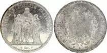 France 5 Francs Hercule 1873 A - Paris - SUP + - Argent
