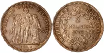 France 5 Francs Hercule France - IIIe R&eacute;publique - ann&eacute;es diverses
