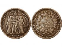 France 5 Francs Hercule France 1870 A Paris - Gouv. Défense Nationale