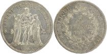 France 5 Francs Hercules - 3th Republic 1875 K Bordeaux