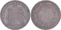 France 5 Francs Hercules - Second Republic - 1848 A Paris - VF