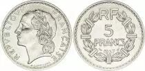 France 5 Francs Laureate head - 1937