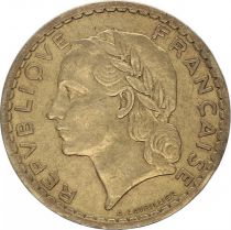 France 5 Francs Laureate Head - 1945