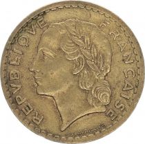 France 5 Francs Laureate Head - 1946