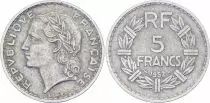 France 5 Francs Lavrillier - 1952