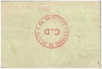 France 5 Francs Lesquielles-Saint-Germain Commune - 1915