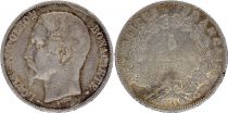 France 5 Francs Louis-Napoléon Bonaparte - Tête étroite - 1852 A - TB - Argent