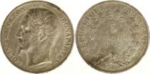 France 5 Francs Louis-Napoléon Bonaparte - Tête étroite - 1852 A