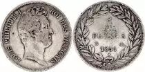 France 5 Francs Louis-Philippe 1831 B Rouen incuse lettering - Silver - KM.745.2