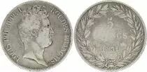 France 5 Francs Louis-Philippe 1831 B Rouen incuse lettering - Silver
