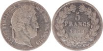 France 5 Francs Louis-Philippe 1er - 1839 W Lille