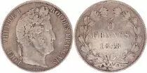 France 5 Francs Louis-Philippe 1er - 1848 A Paris