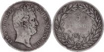 France 5 Francs Louis-Philippe 1er - Sans I - 1830 W Lille
