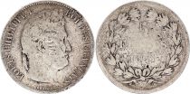 France 5 Francs Louis-Philippe I  - 1831 W Lille - p.TB - Argent - Tranche en relief
